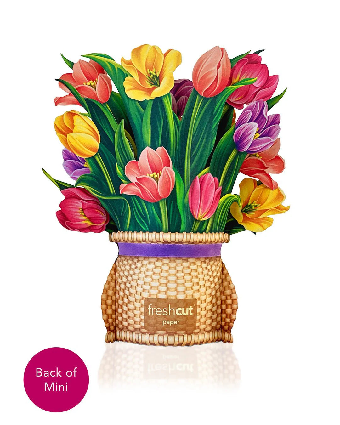 Mini Festive Tulips Pop-Up Card