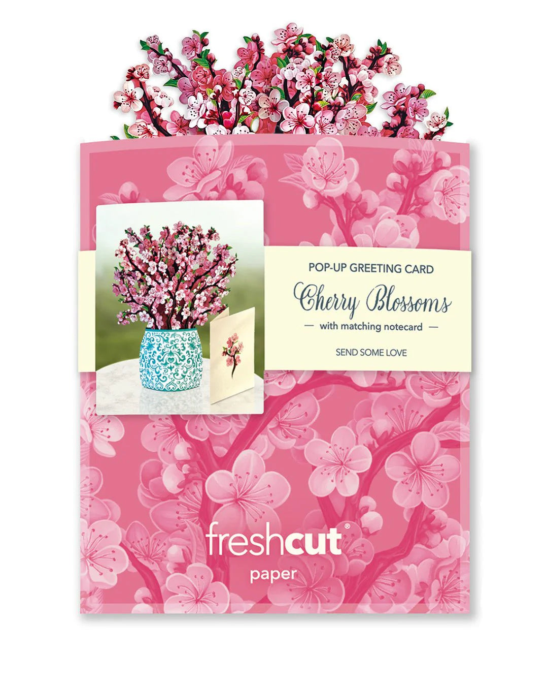 Mini Cherry Blossoms Pop-Up Card