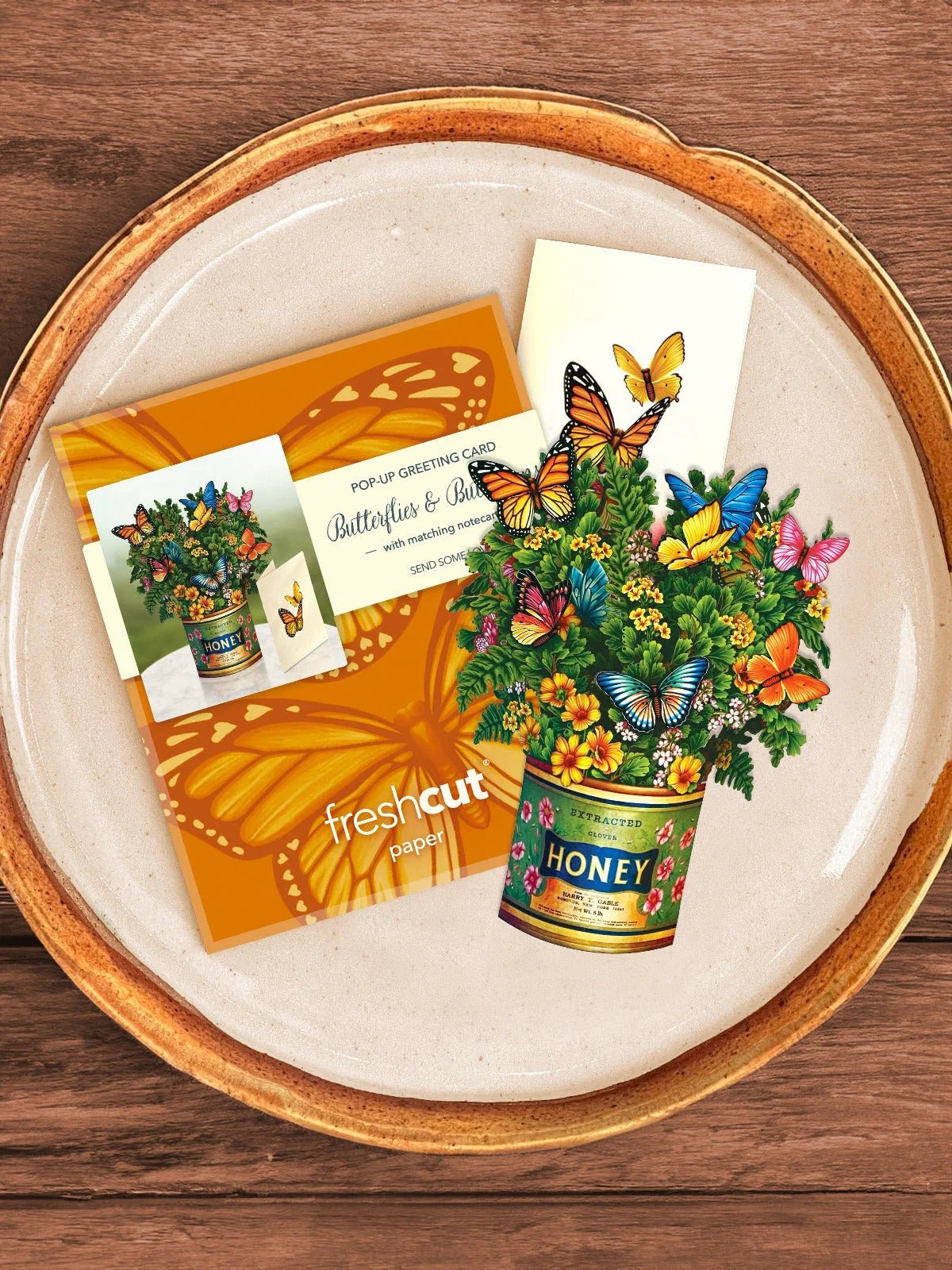 Mini Butterflies and Buttercups Pop-Up Card
