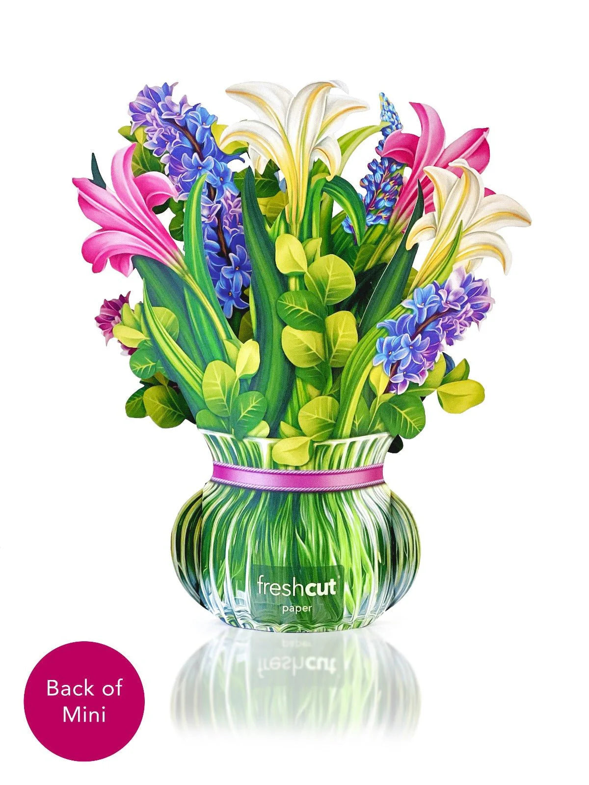 Mini Lilies & Lupines Pop-Up Card