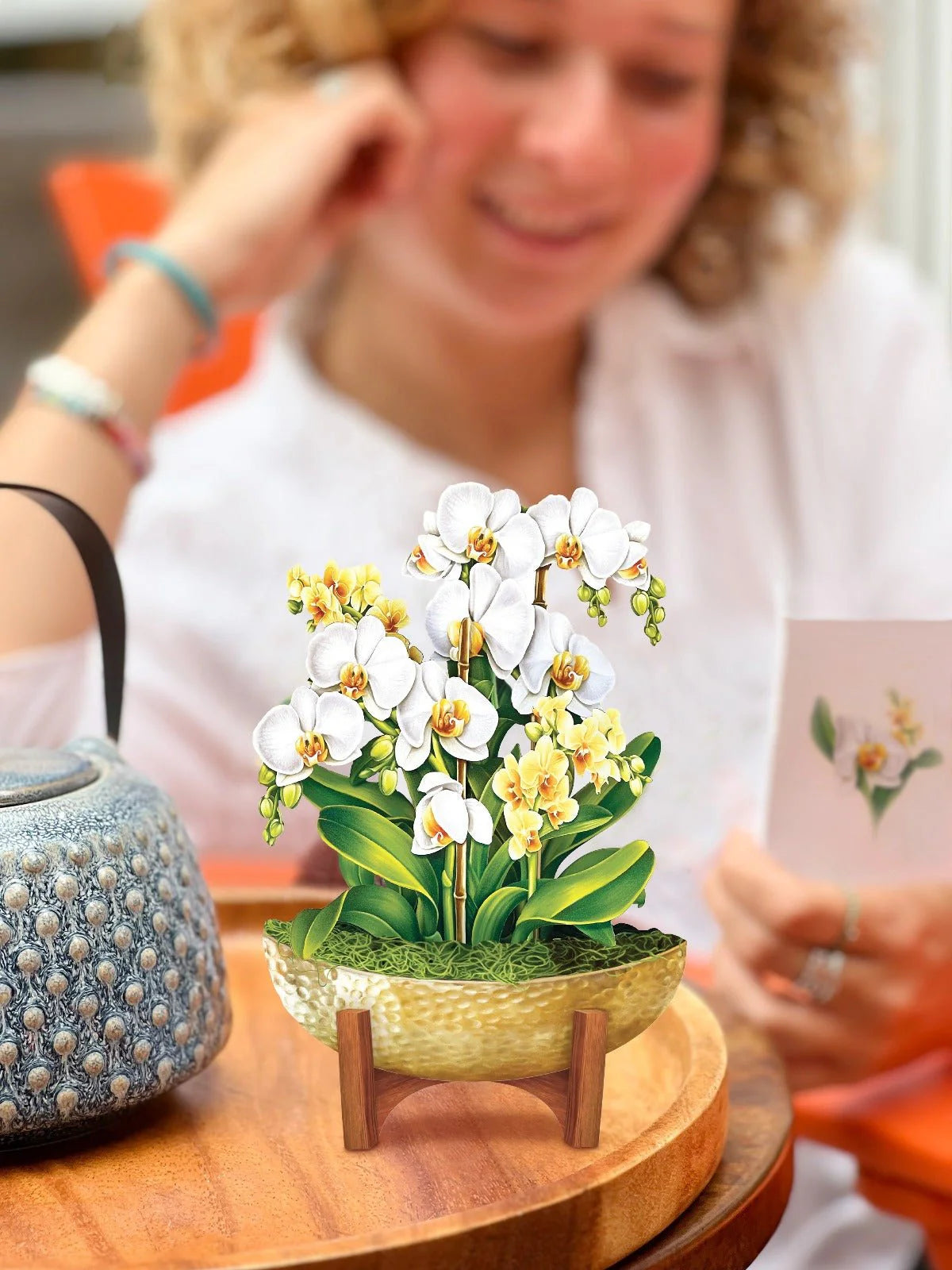 Mini Serenity Orchid Pop-Up Card
