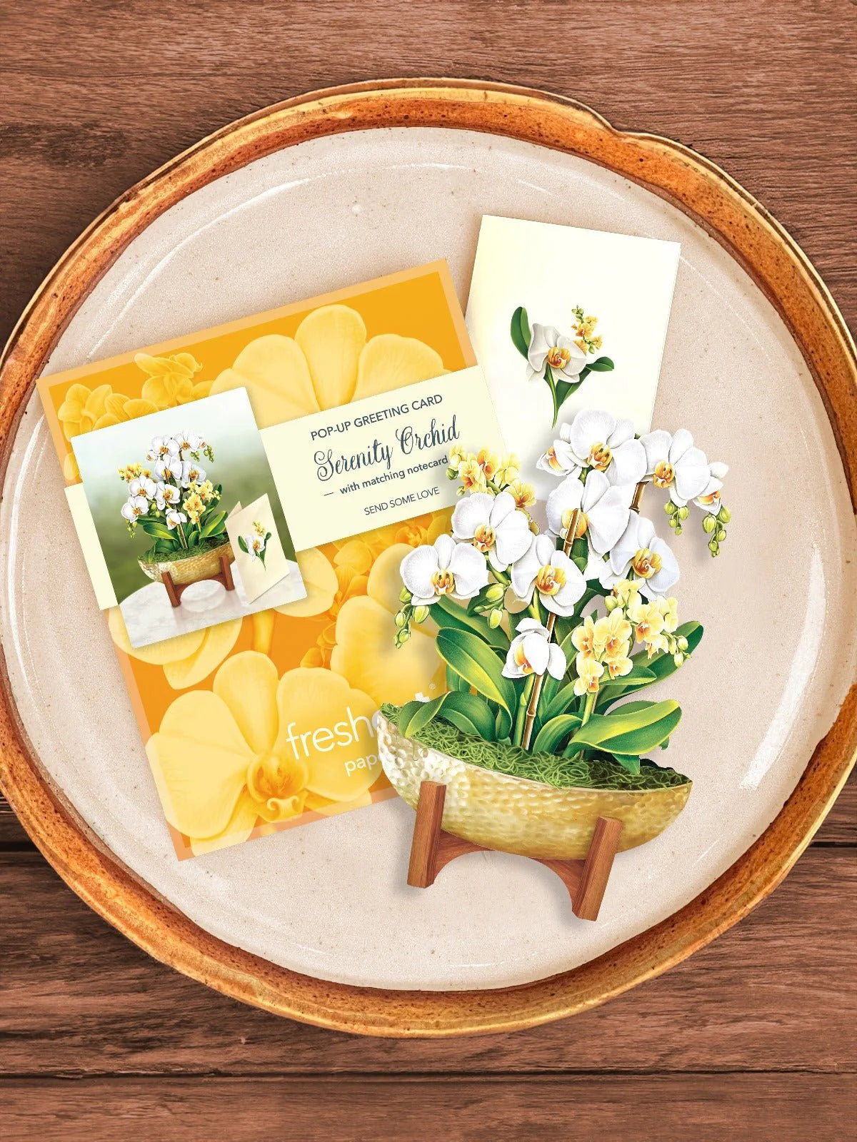 Mini Serenity Orchid Pop-Up Card