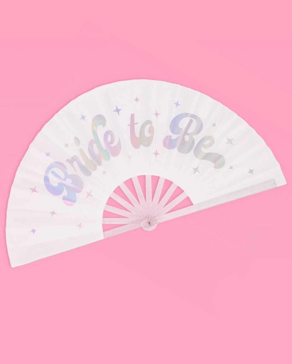 Bride to Be Folding Fan- Iridescent