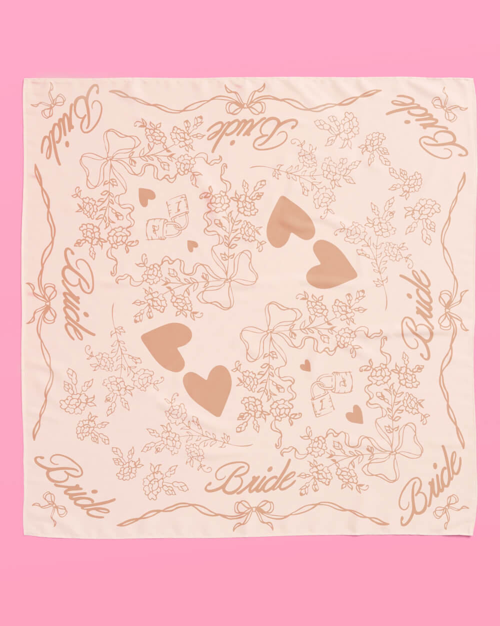 Silk Bride Headscarf