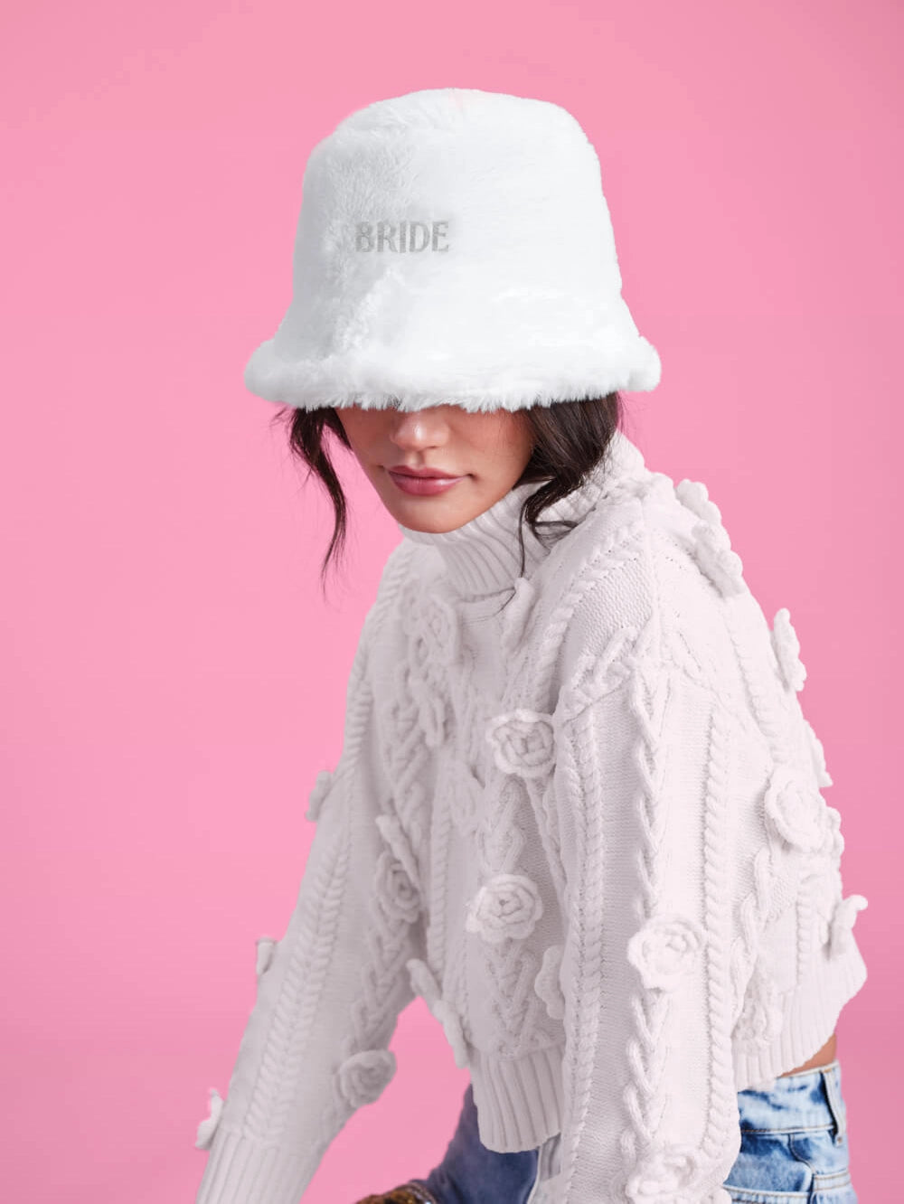 Fur Bride Bucket Hat