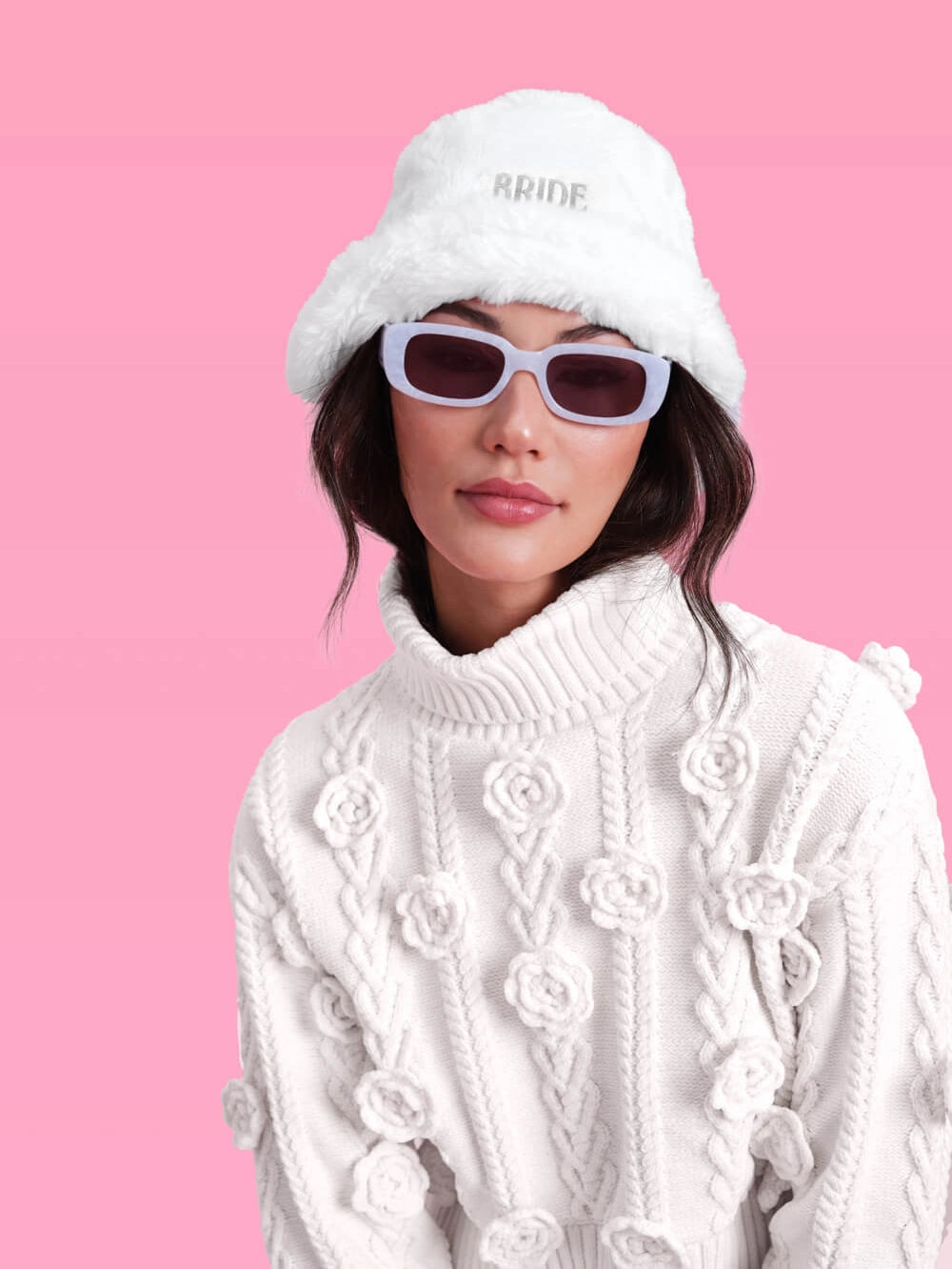 Fur Bride Bucket Hat