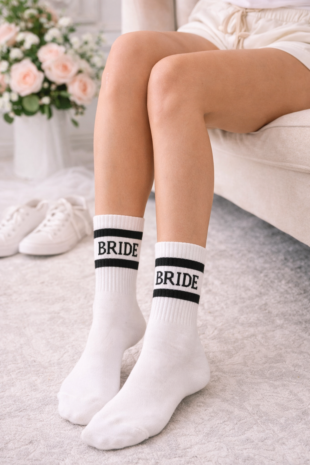Bride Varsity Crew Socks