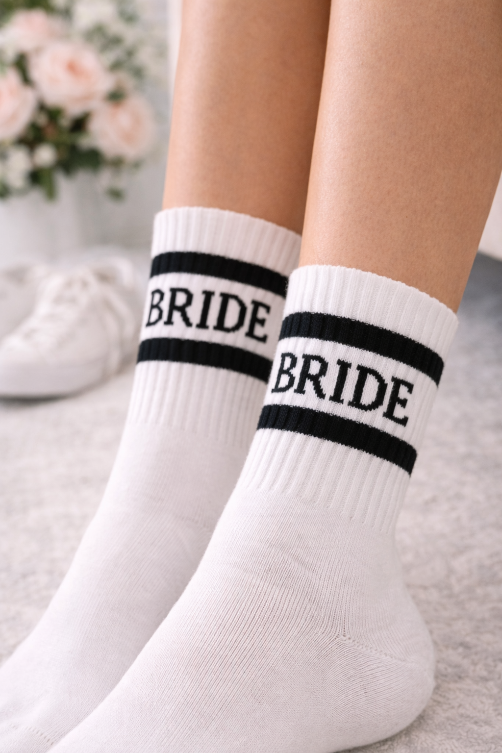 Bride Varsity Crew Socks