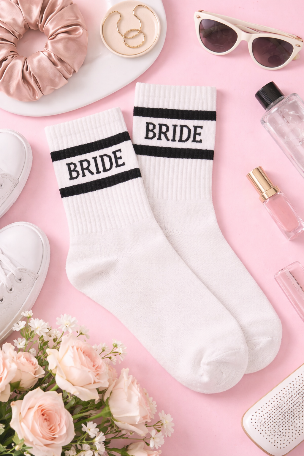Bride Varsity Crew Socks