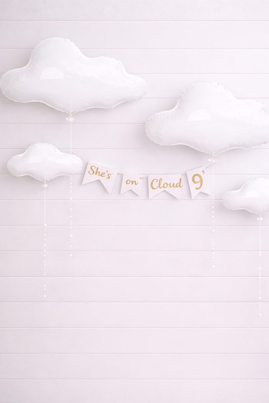 Set of Cloud Balloons