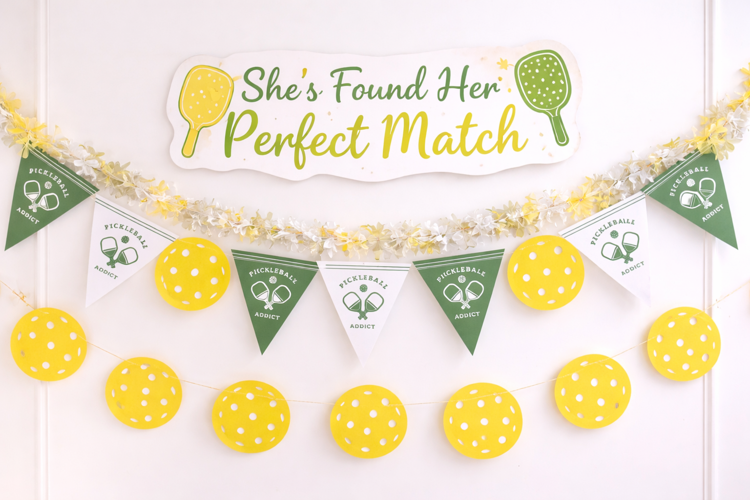 Pickleball Banner Set