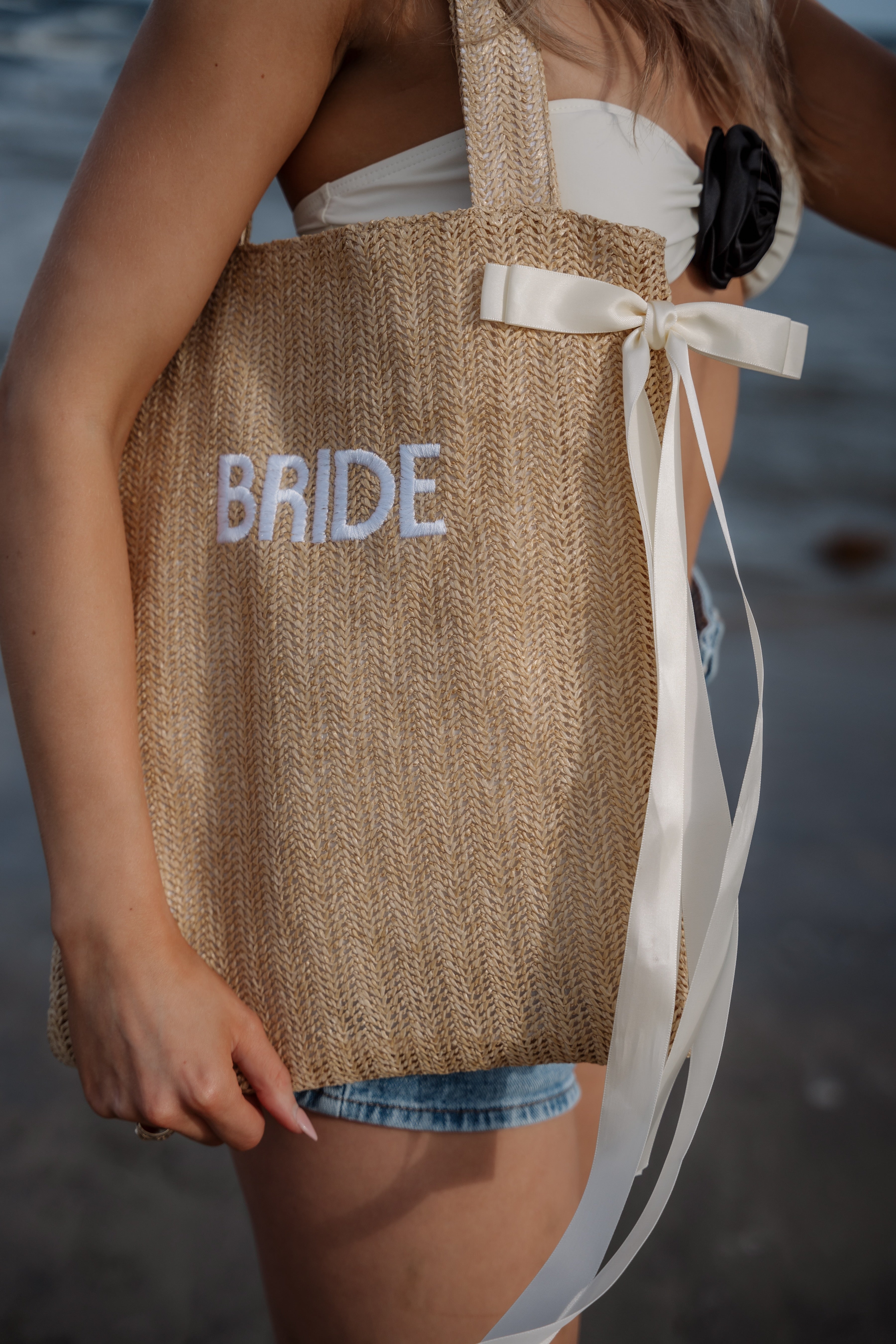 Bride Beach Tote