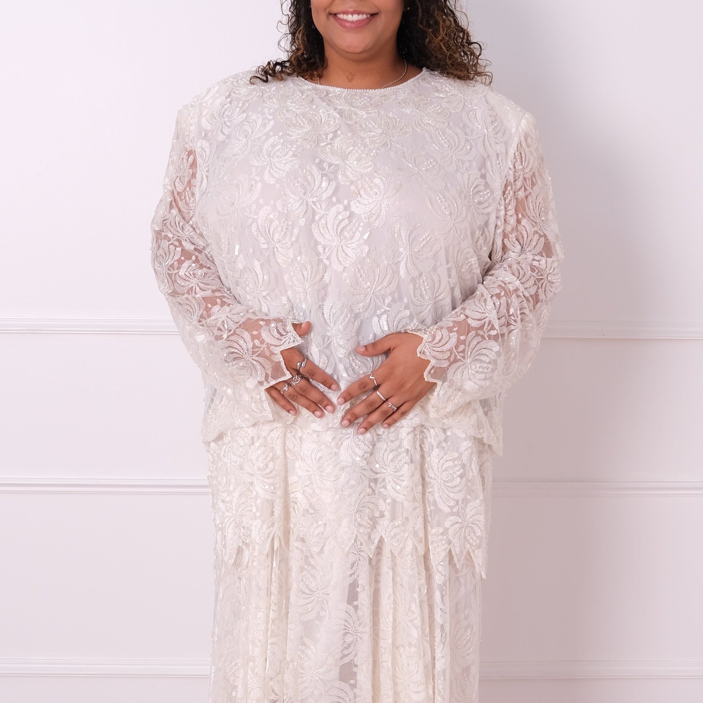 Heirloom Lace Midi Dress