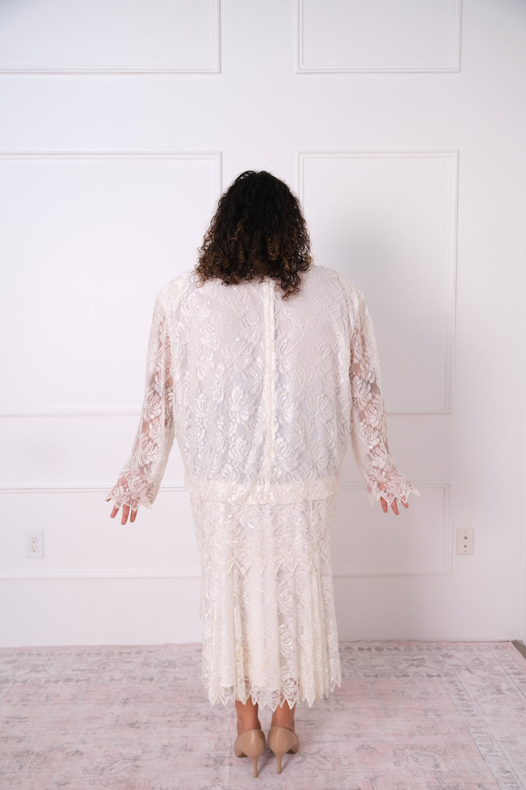 Heirloom Lace Midi Dress
