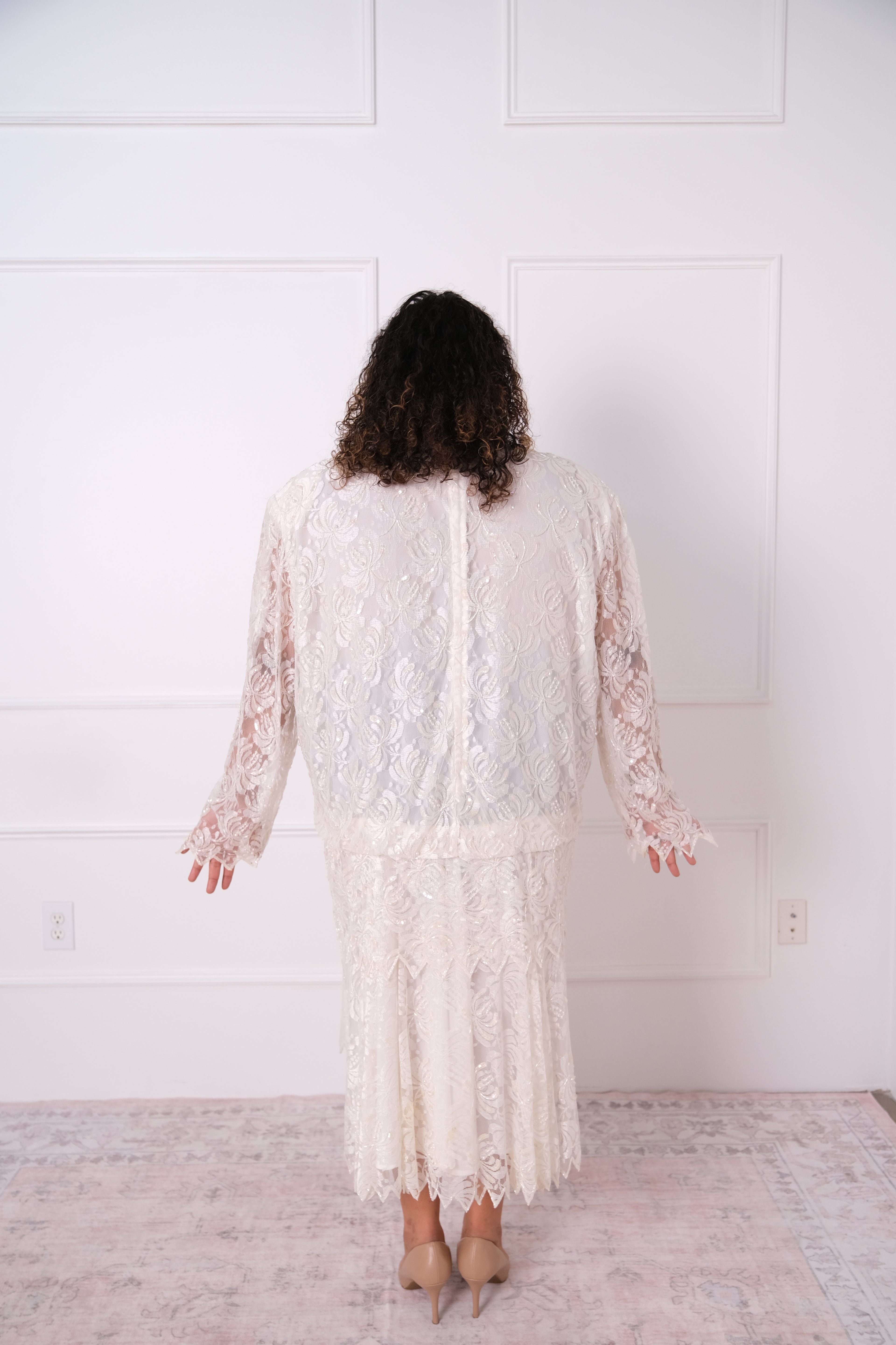 Heirloom Lace Midi Dress