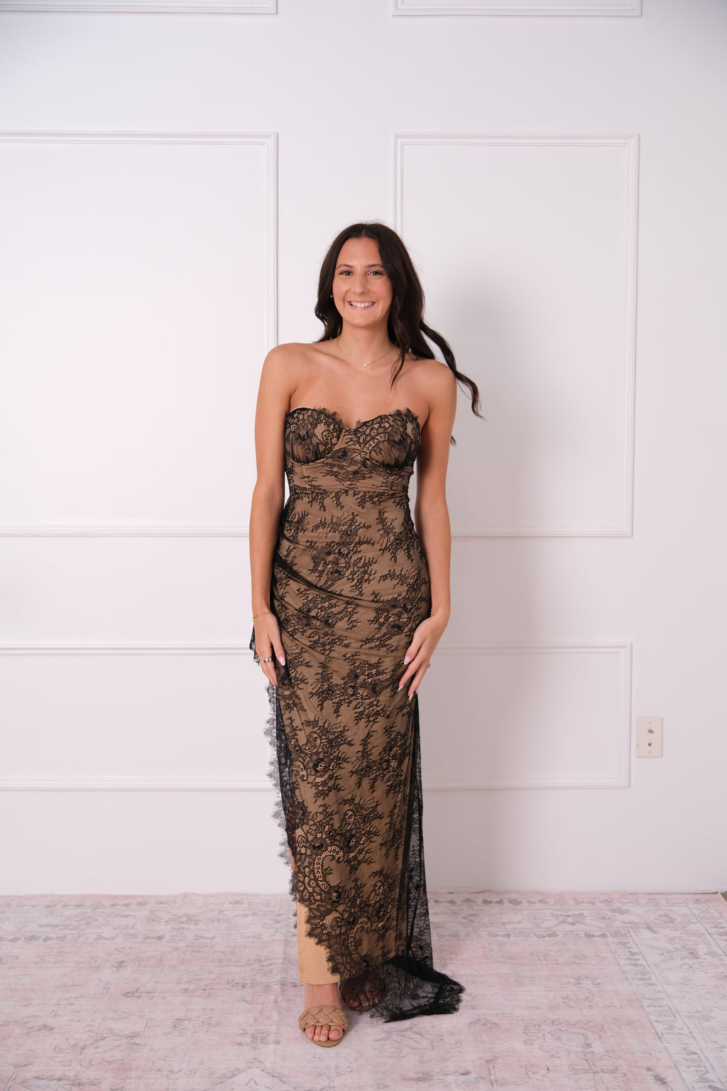 Sweet Lace Maxi Dress