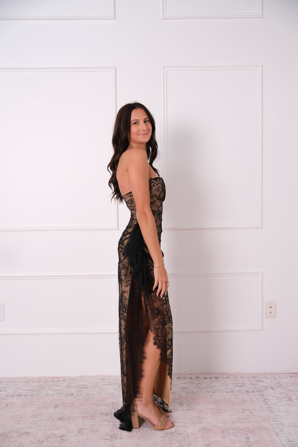 Sweet Lace Maxi Dress