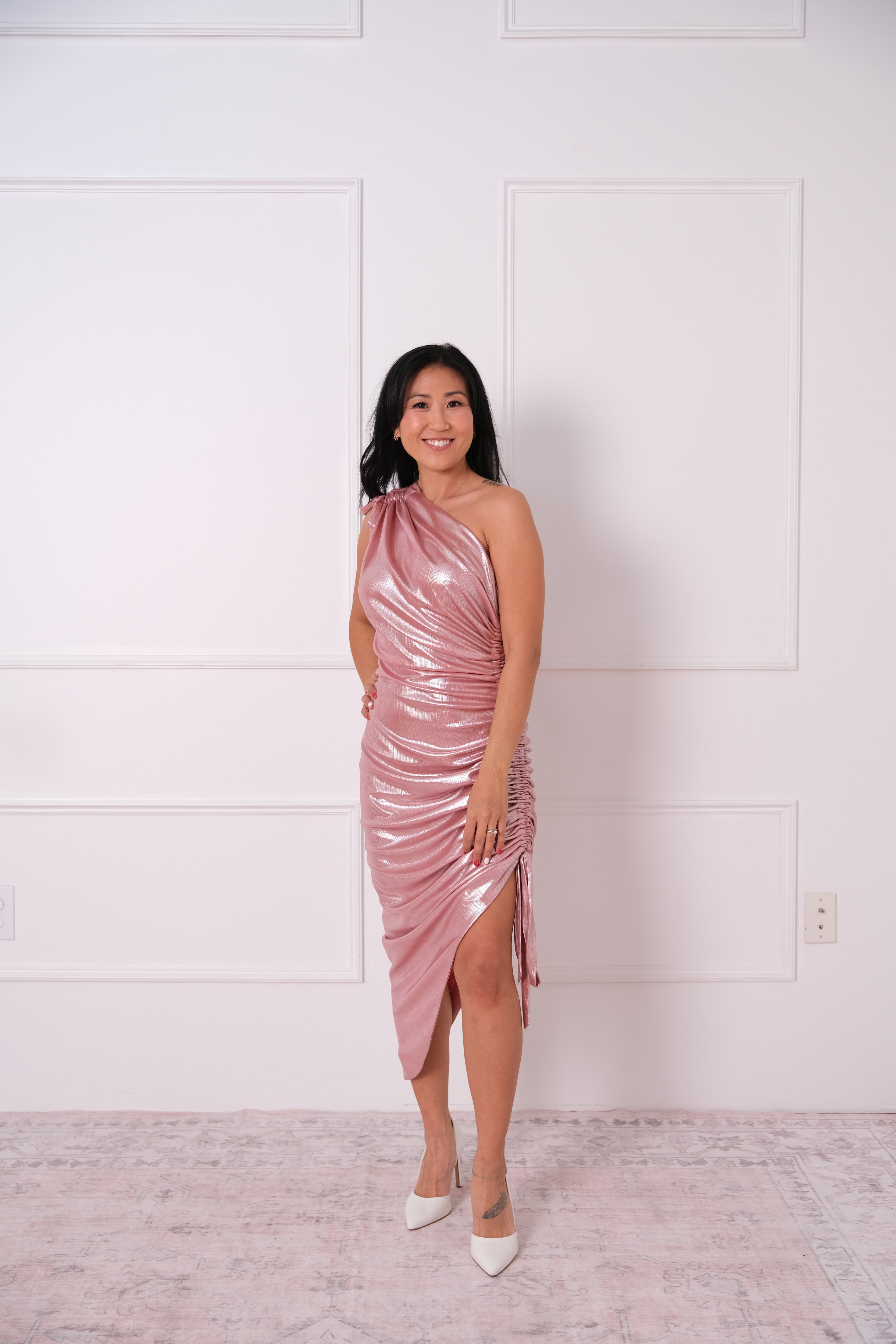 Elliatt Lourdes Metallic Dress