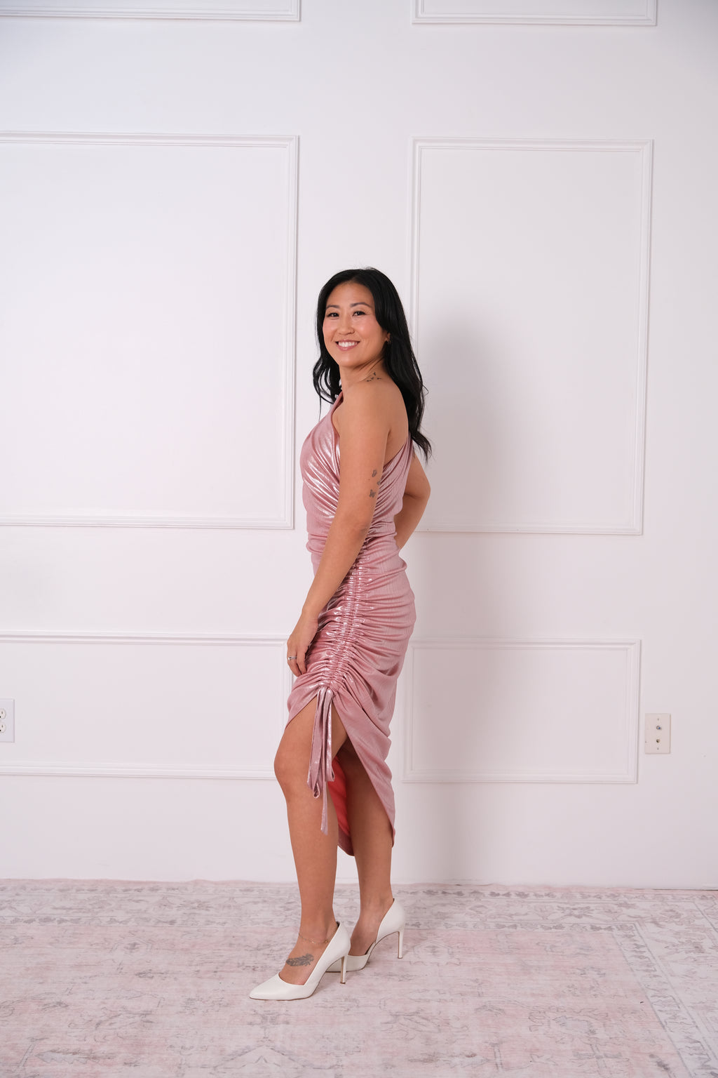 Elliatt Lourdes Metallic Dress