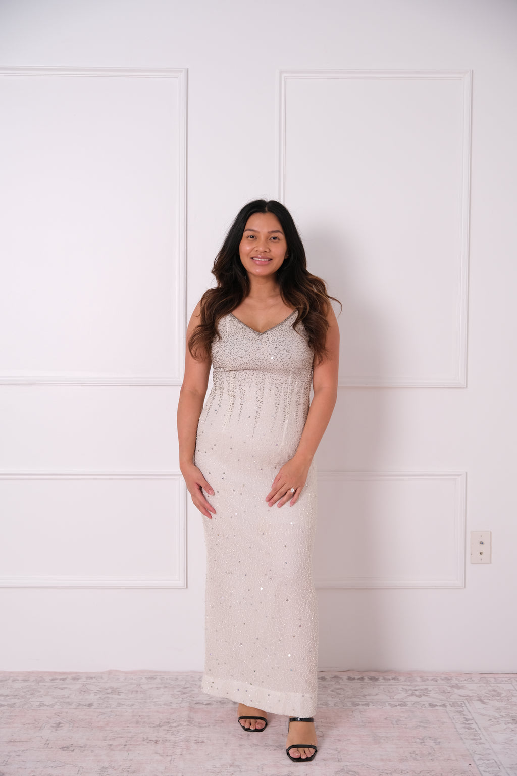 Vintage Beaded Gown