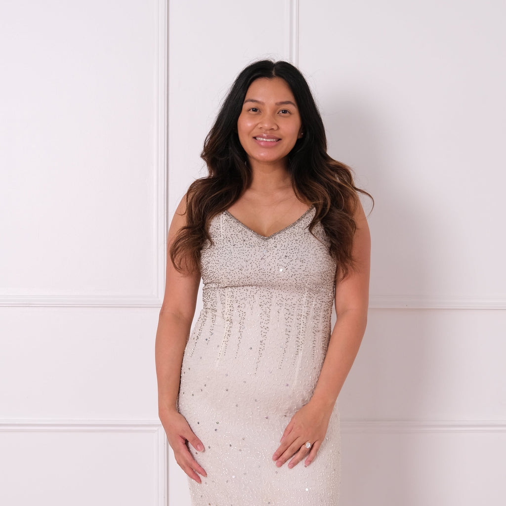 Vintage Beaded Gown