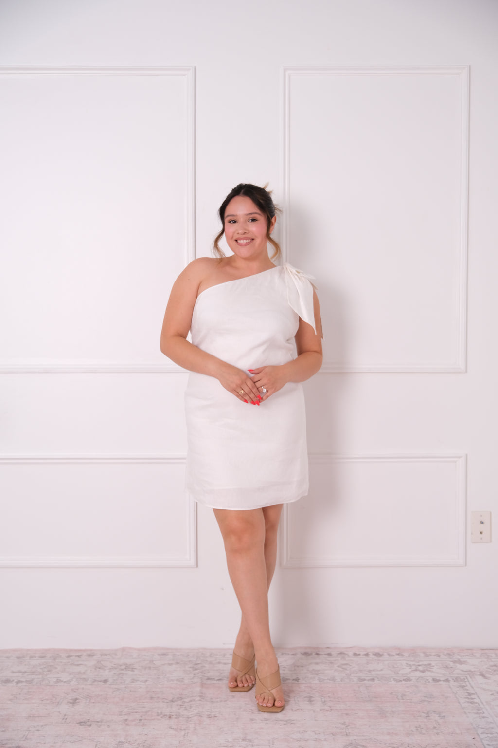 Vince Camuto Linen Cocktail Dress