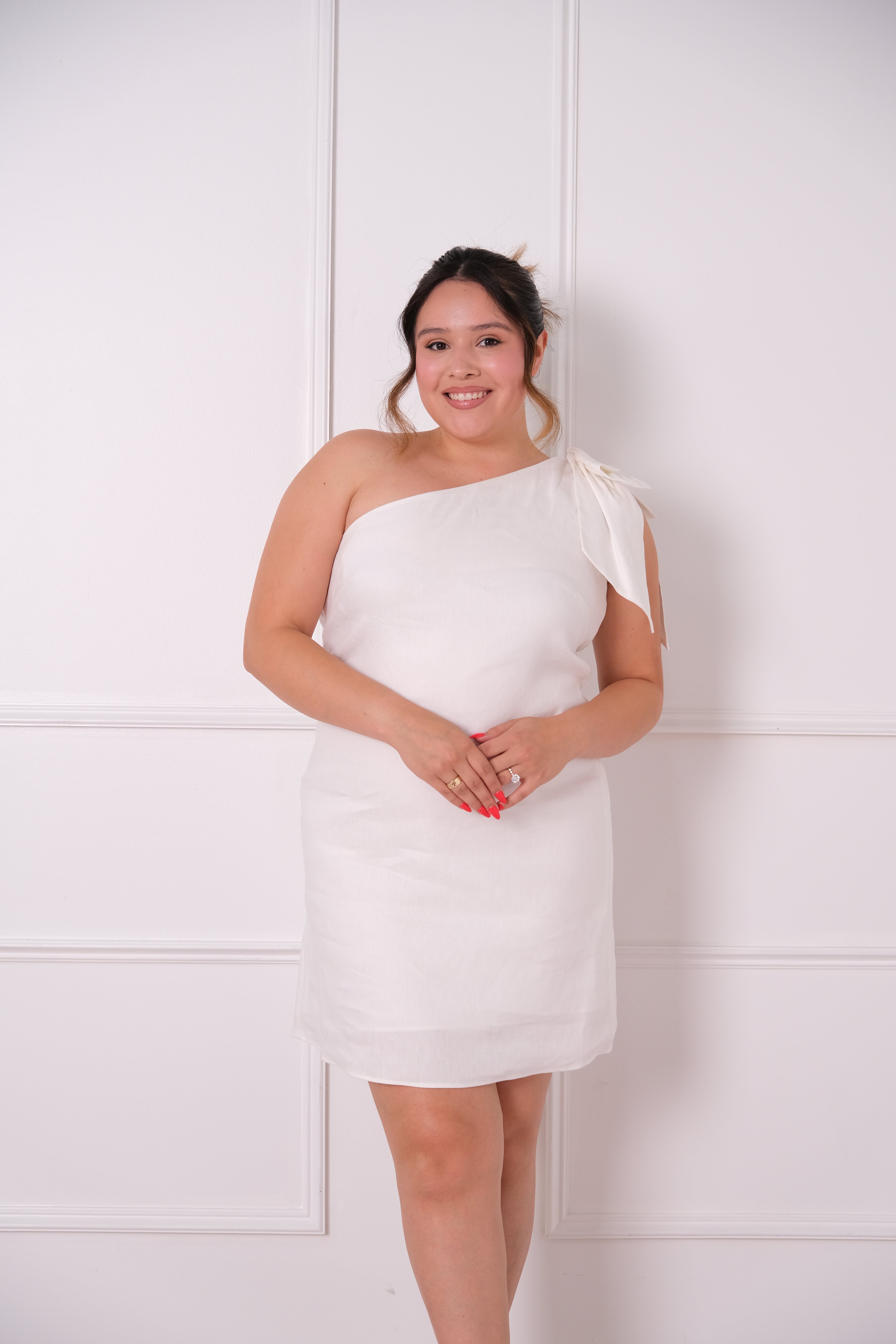 Vince Camuto Linen Cocktail Dress