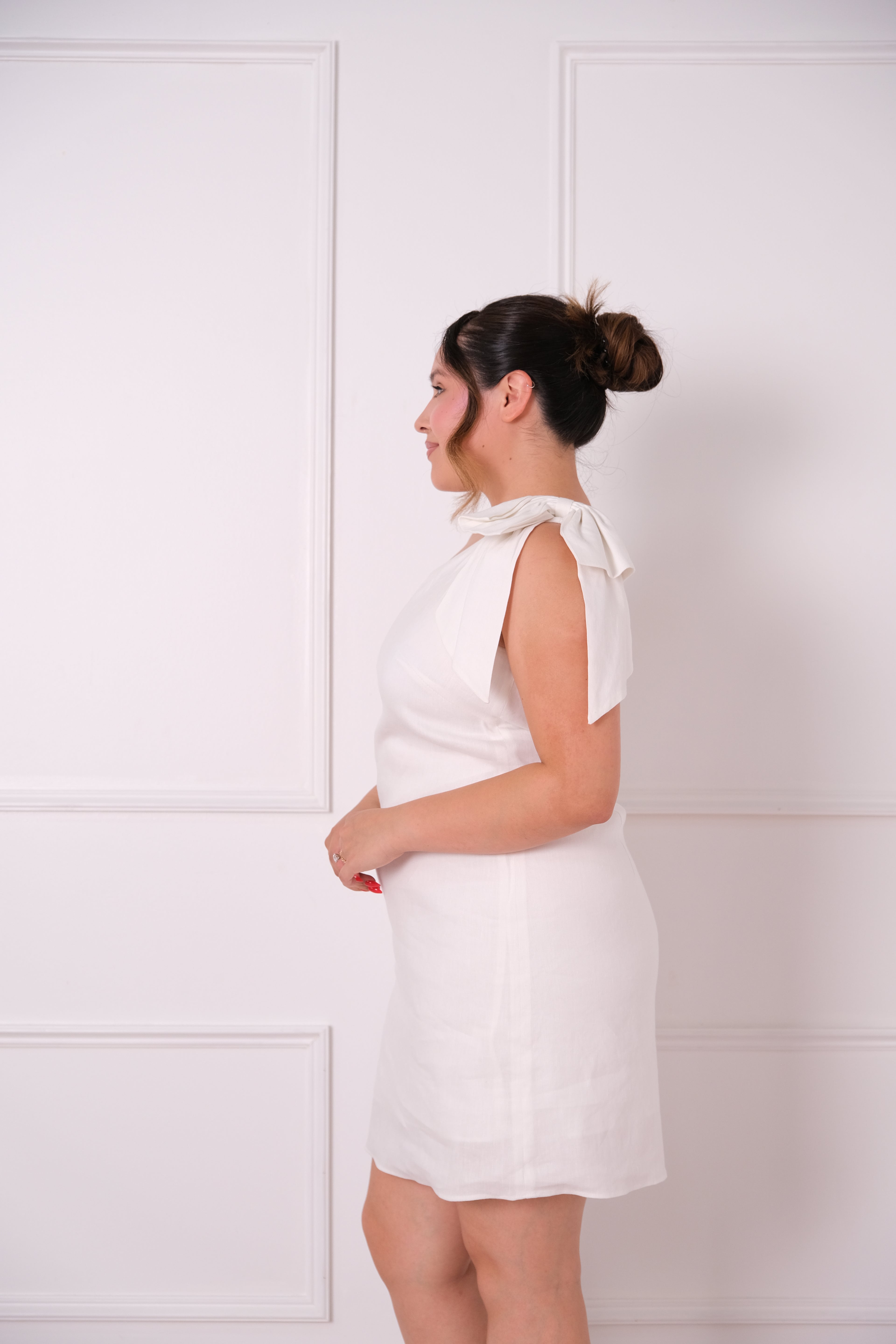 Vince Camuto Linen Cocktail Dress