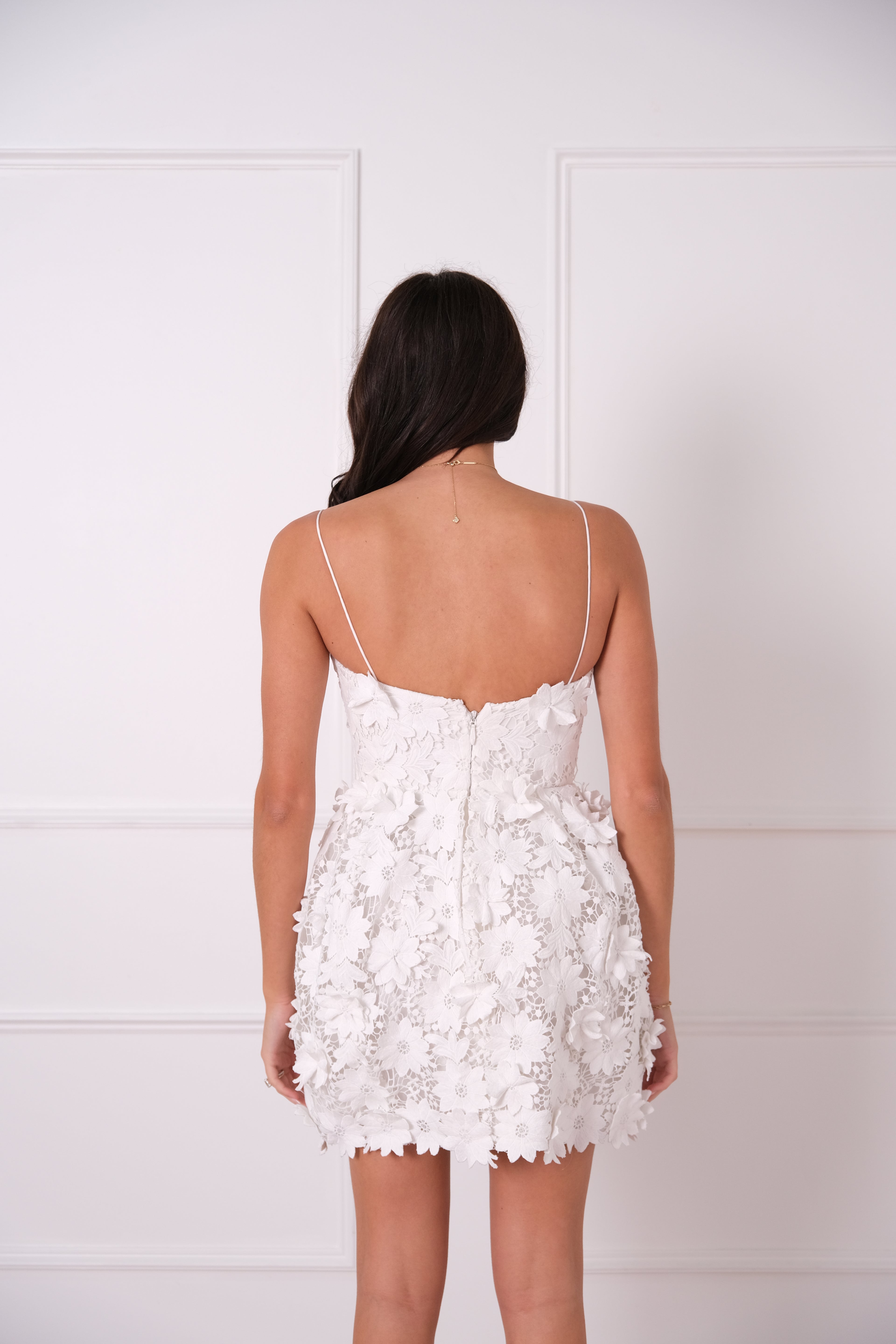 Sweetheart Bustier Floral Mini