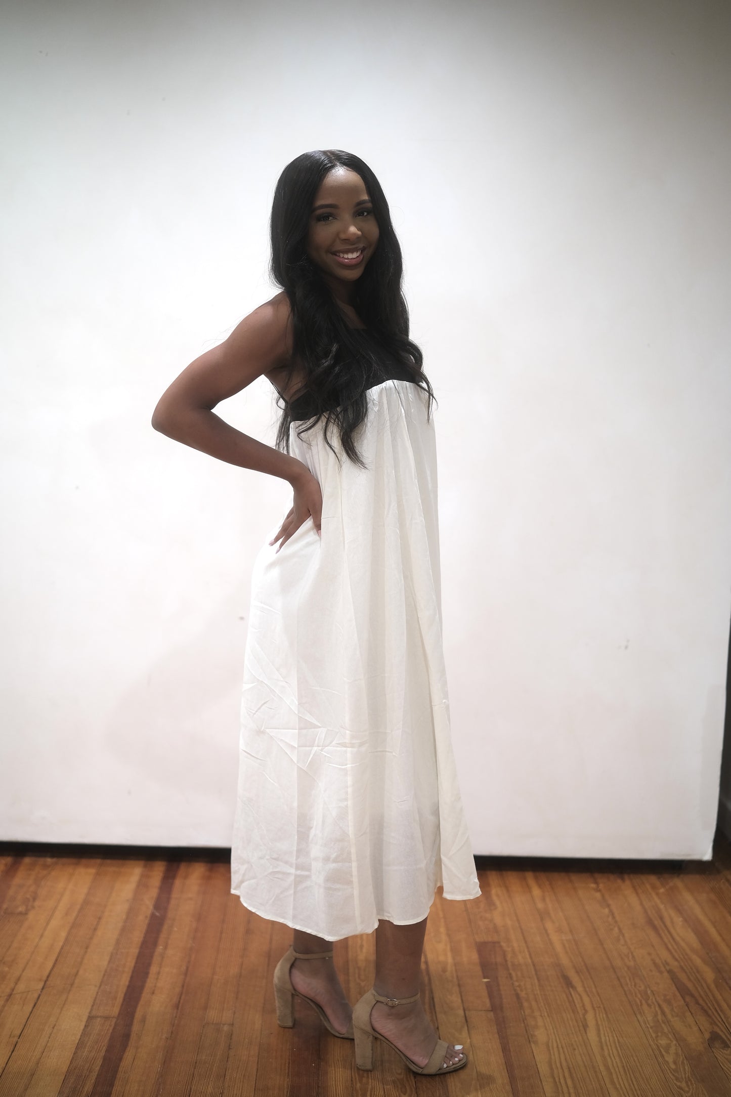 Linen Midi