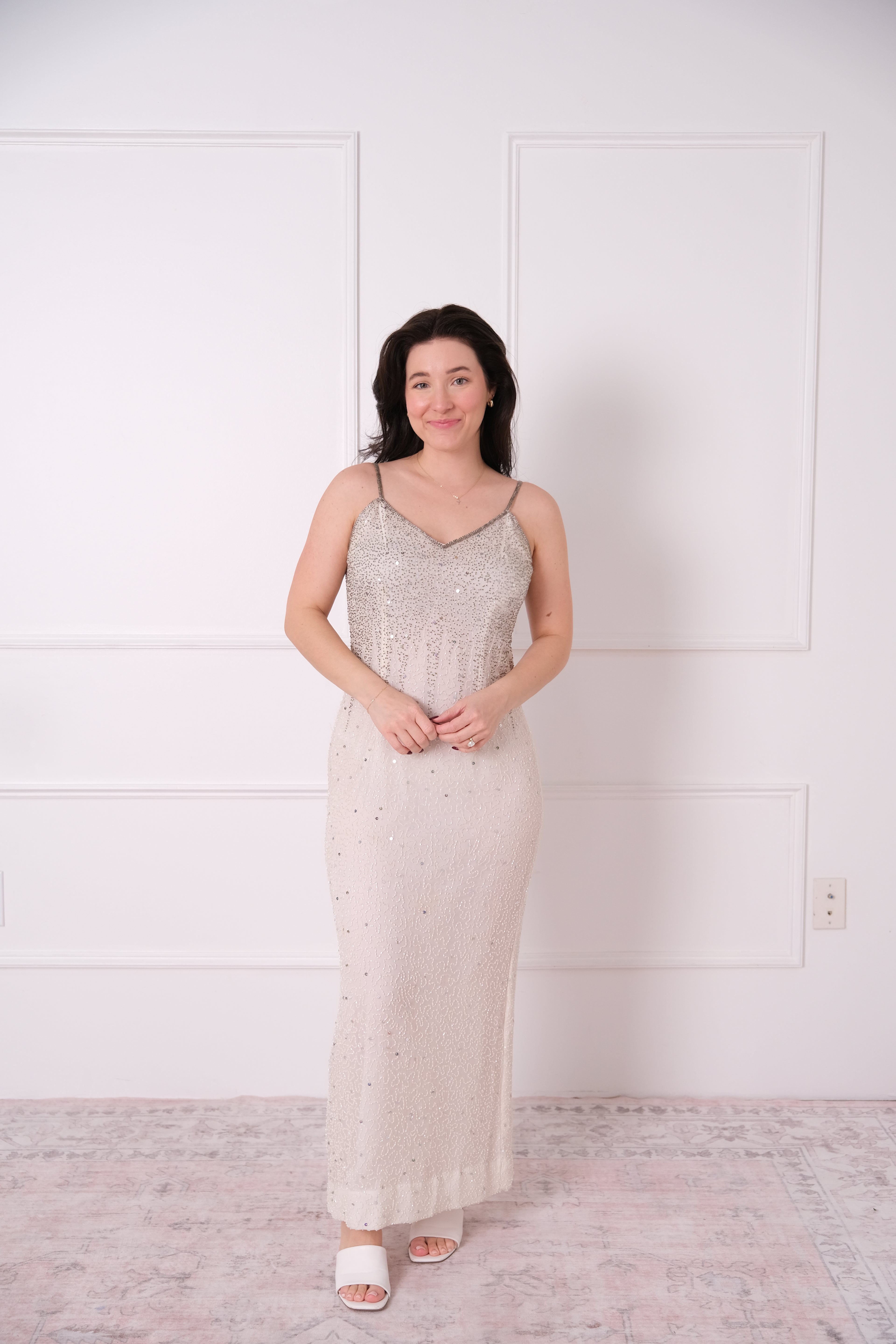 Vintage Beaded Gown