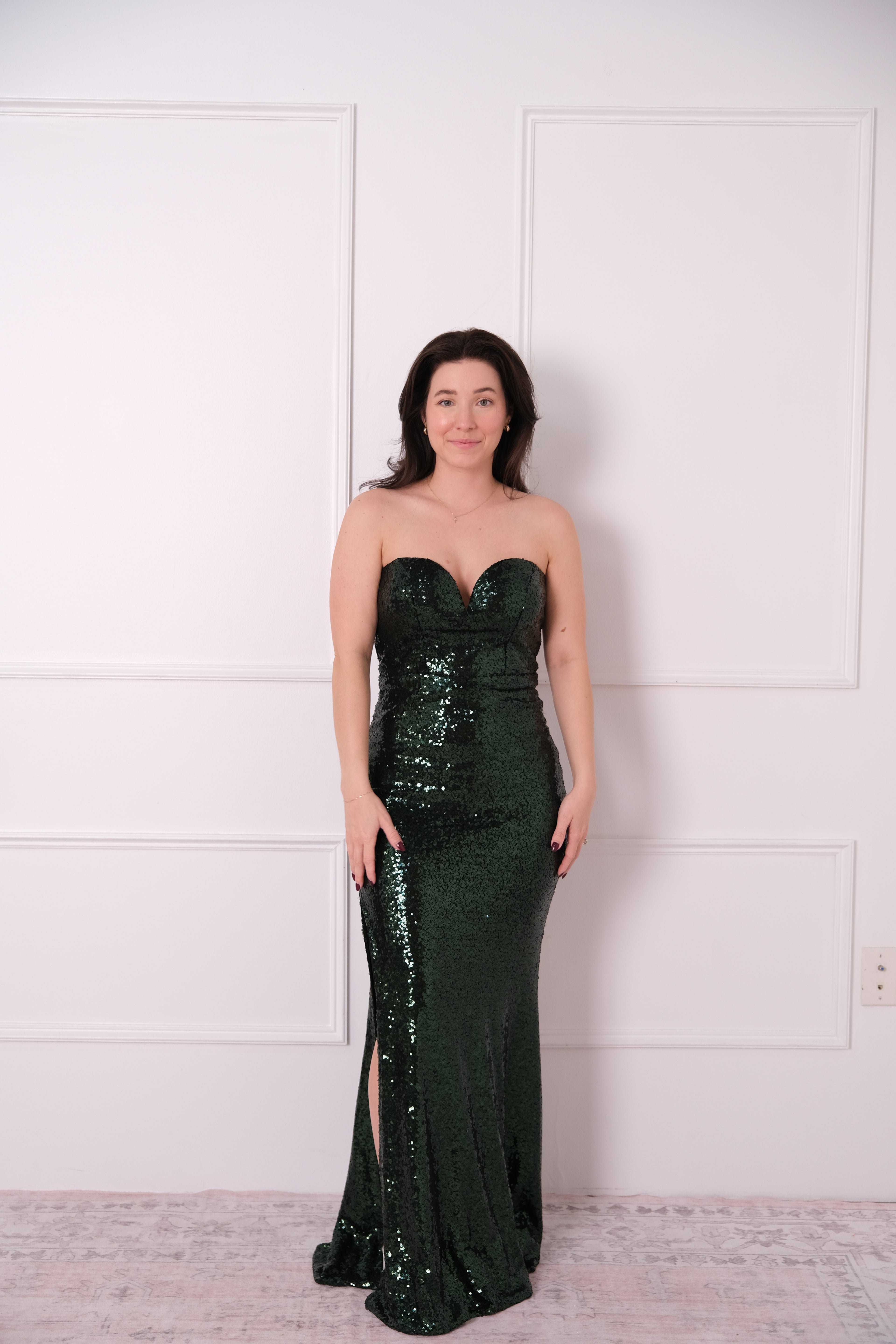 Emerald After Dark Gown