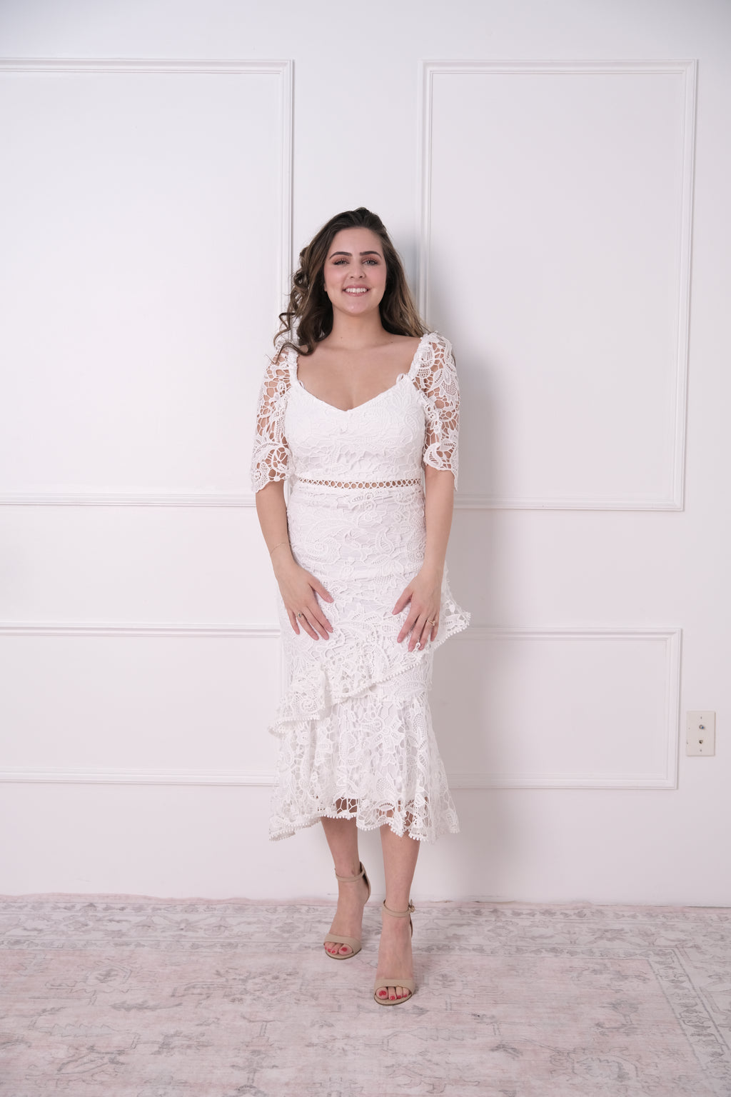 The Briarwood Lace Midi