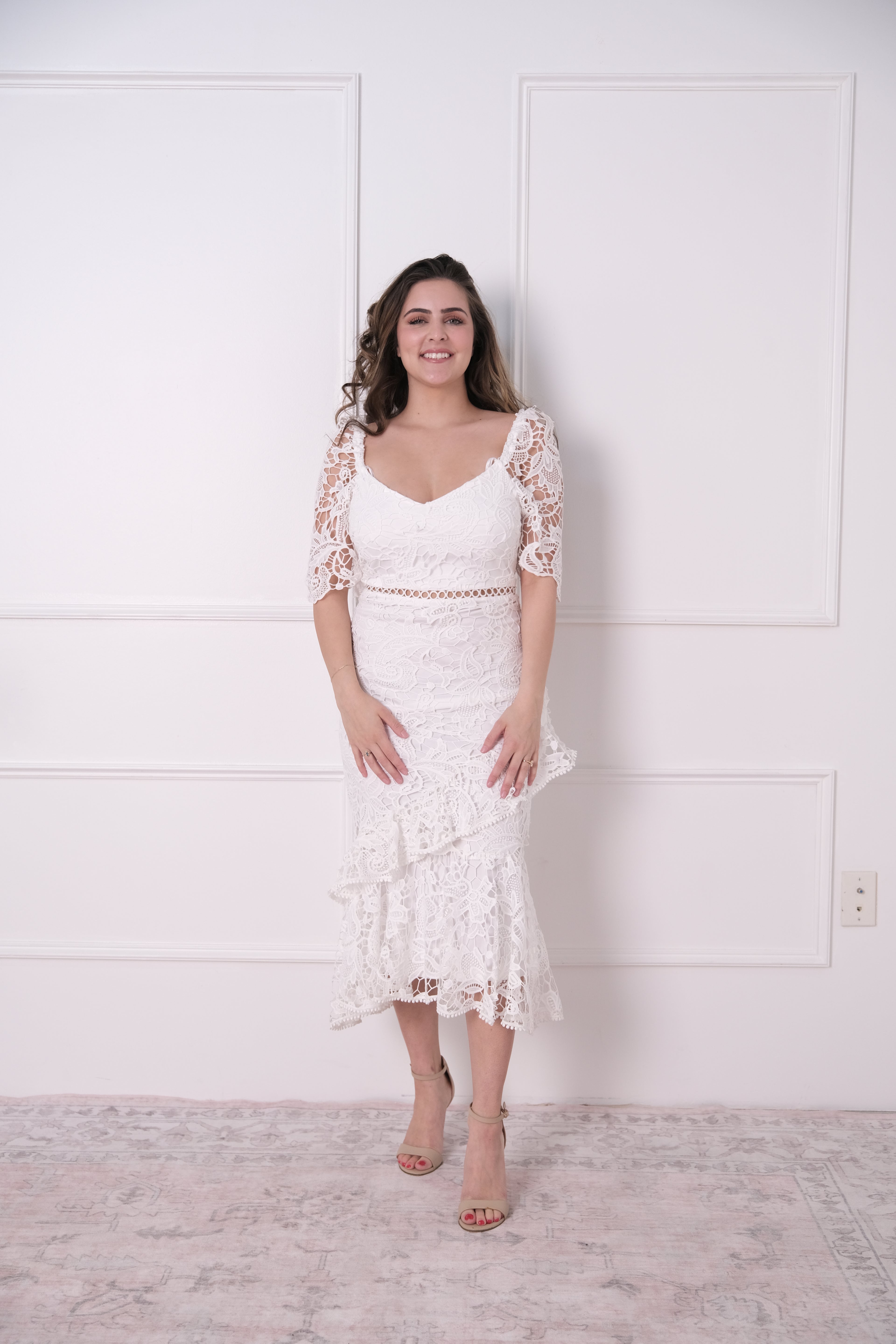 The Briarwood Lace Midi