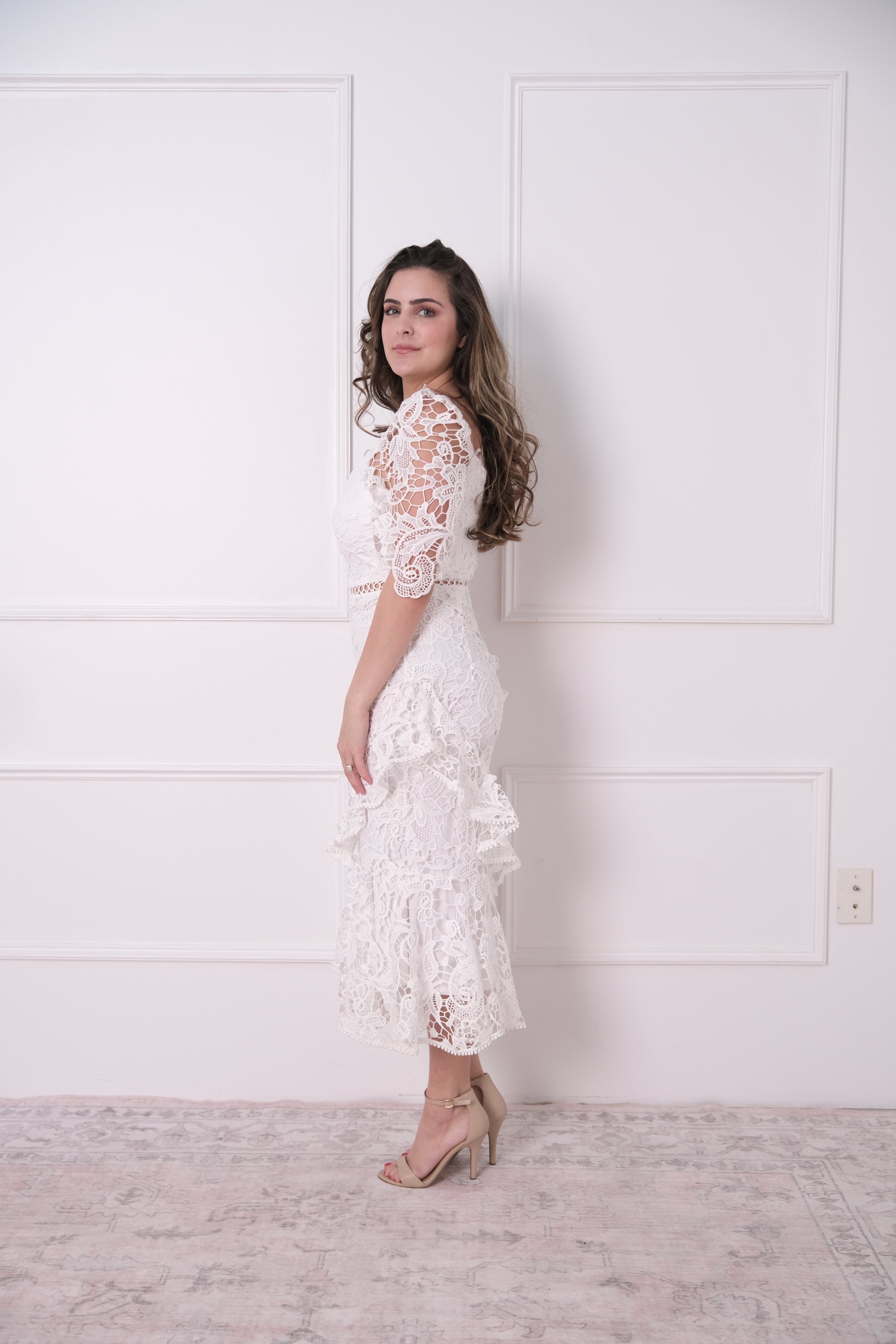 The Briarwood Lace Midi