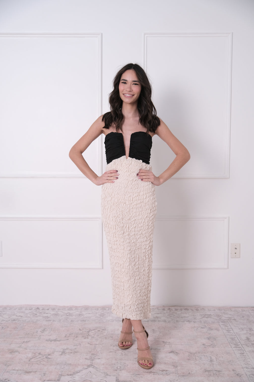 The Honeymoon Chiffon Midi
