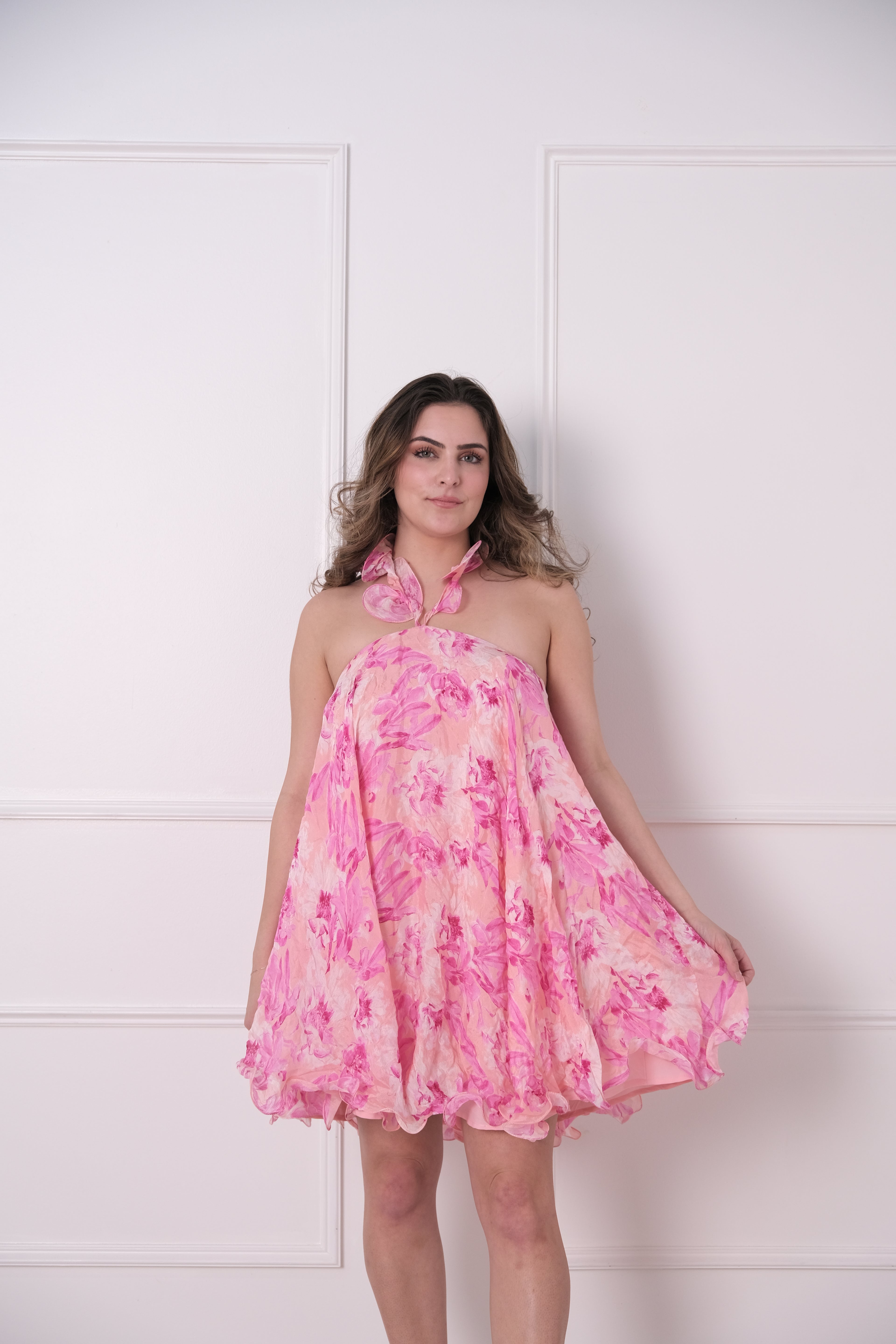 The Pink Petal Halter Mini