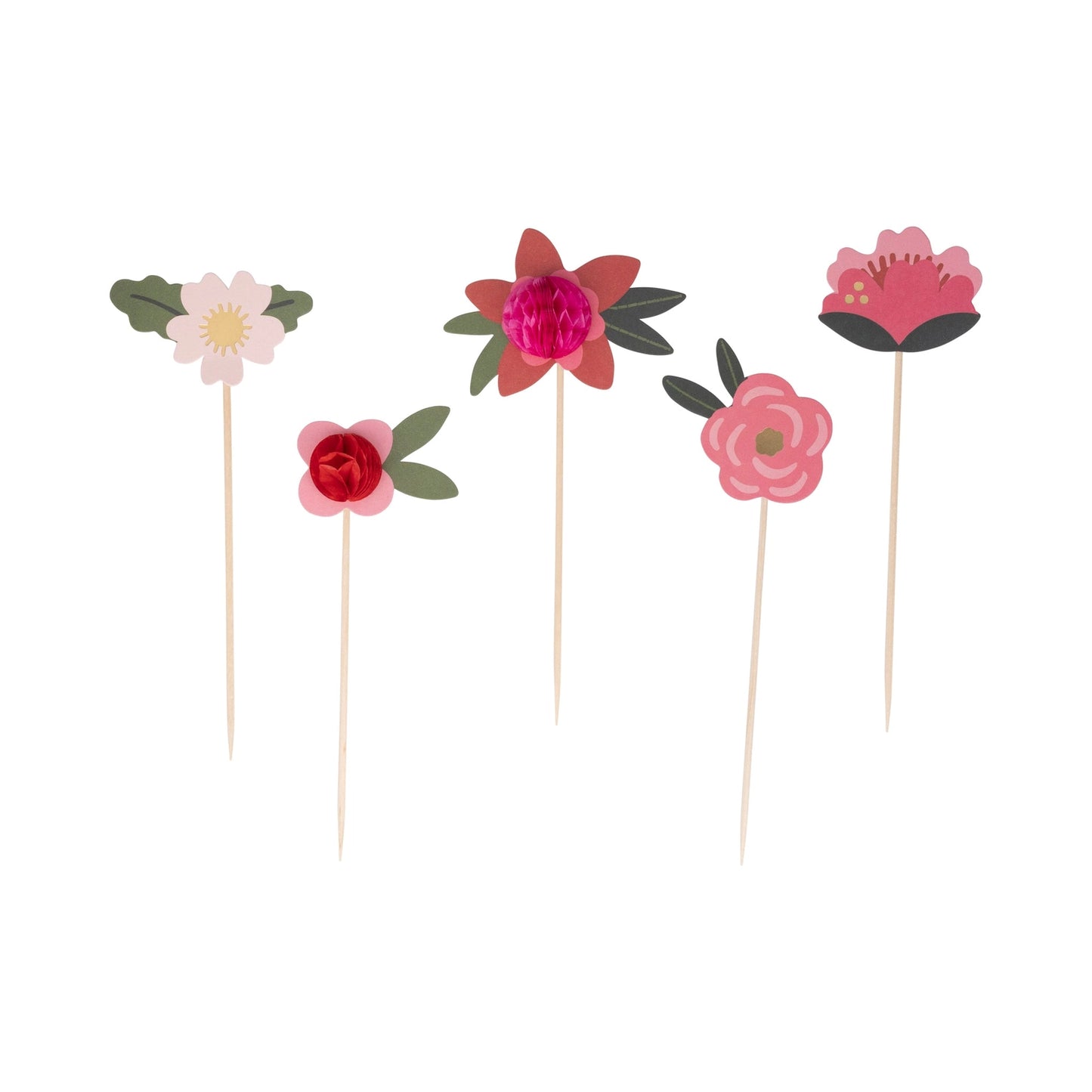 Floral party sticks