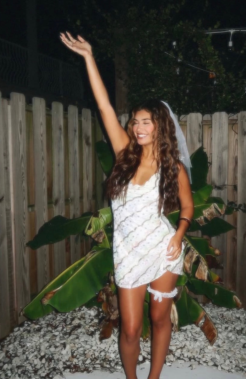 Something Blue Garter