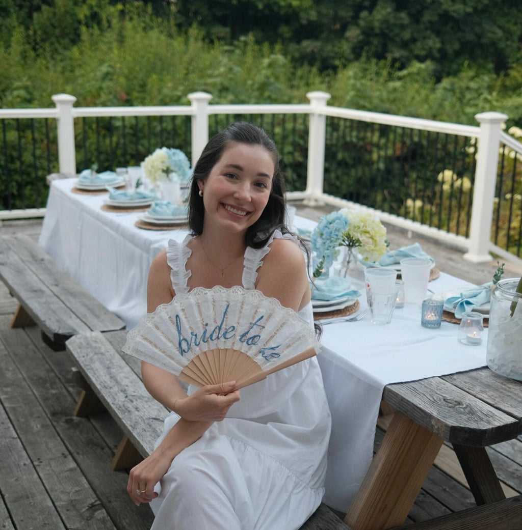 Something Blue - Bride To Be Fan