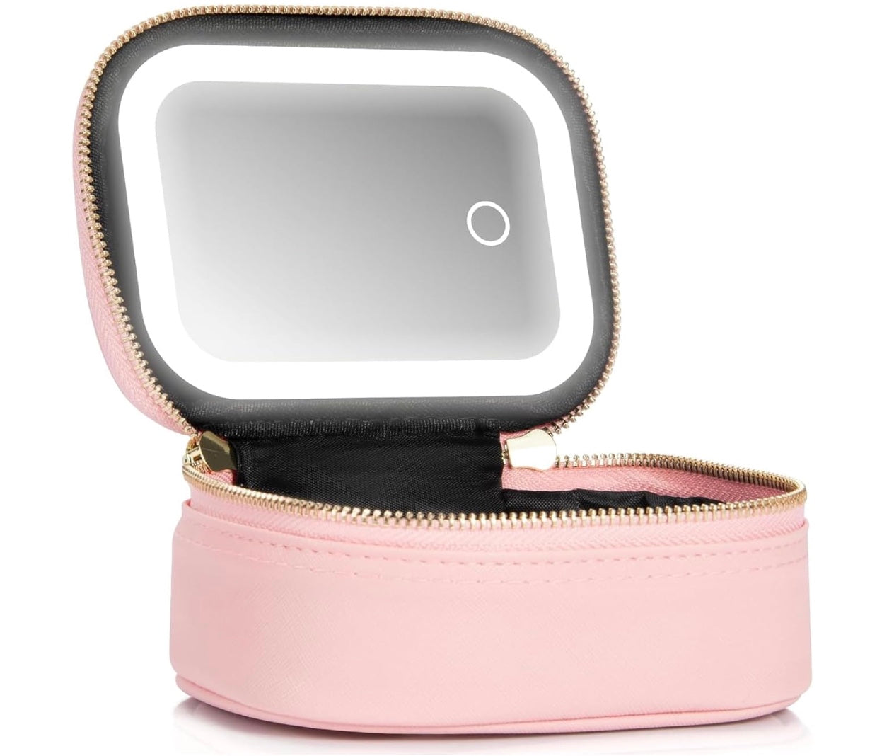 Mini Makeup Bag with Led Mirror