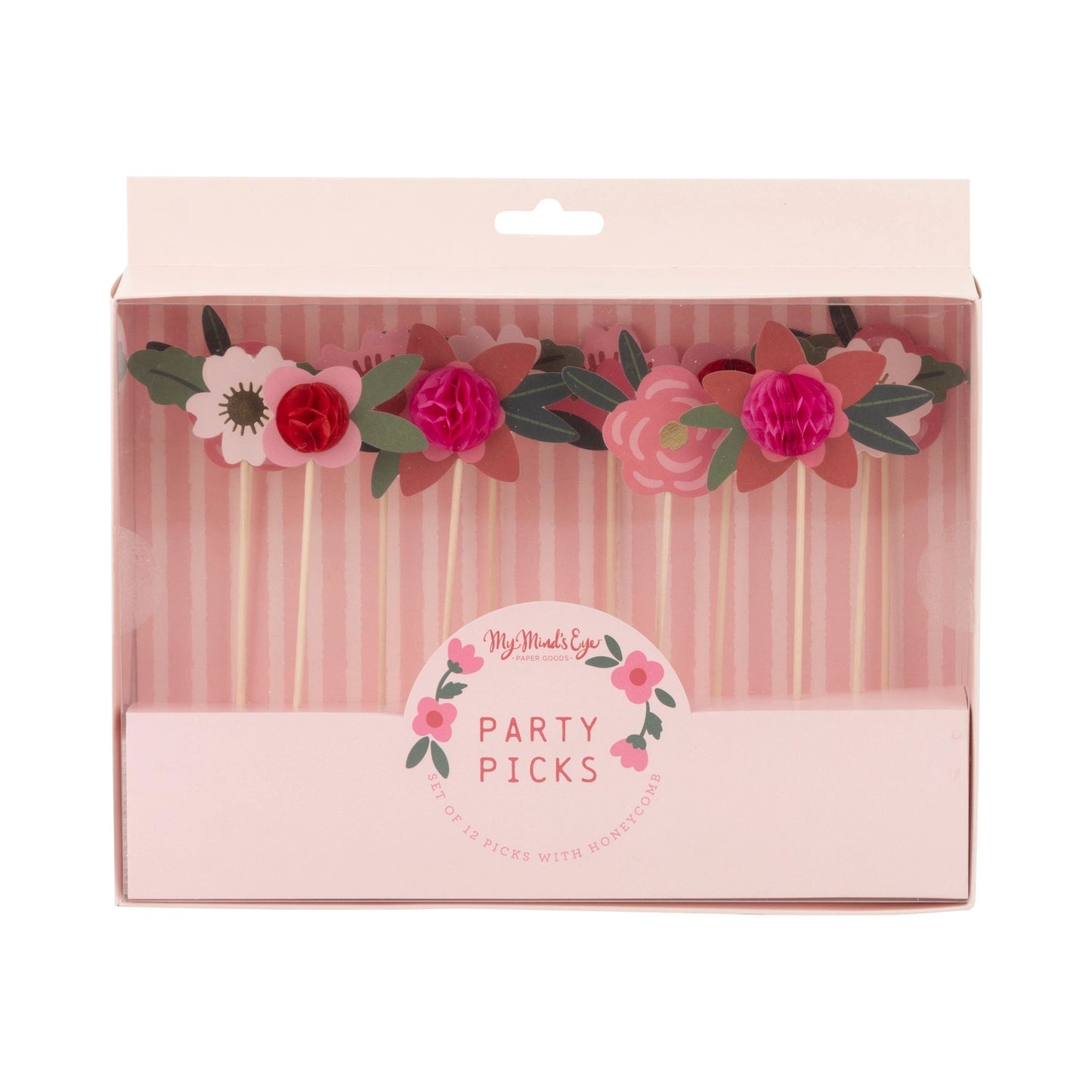 Floral party sticks