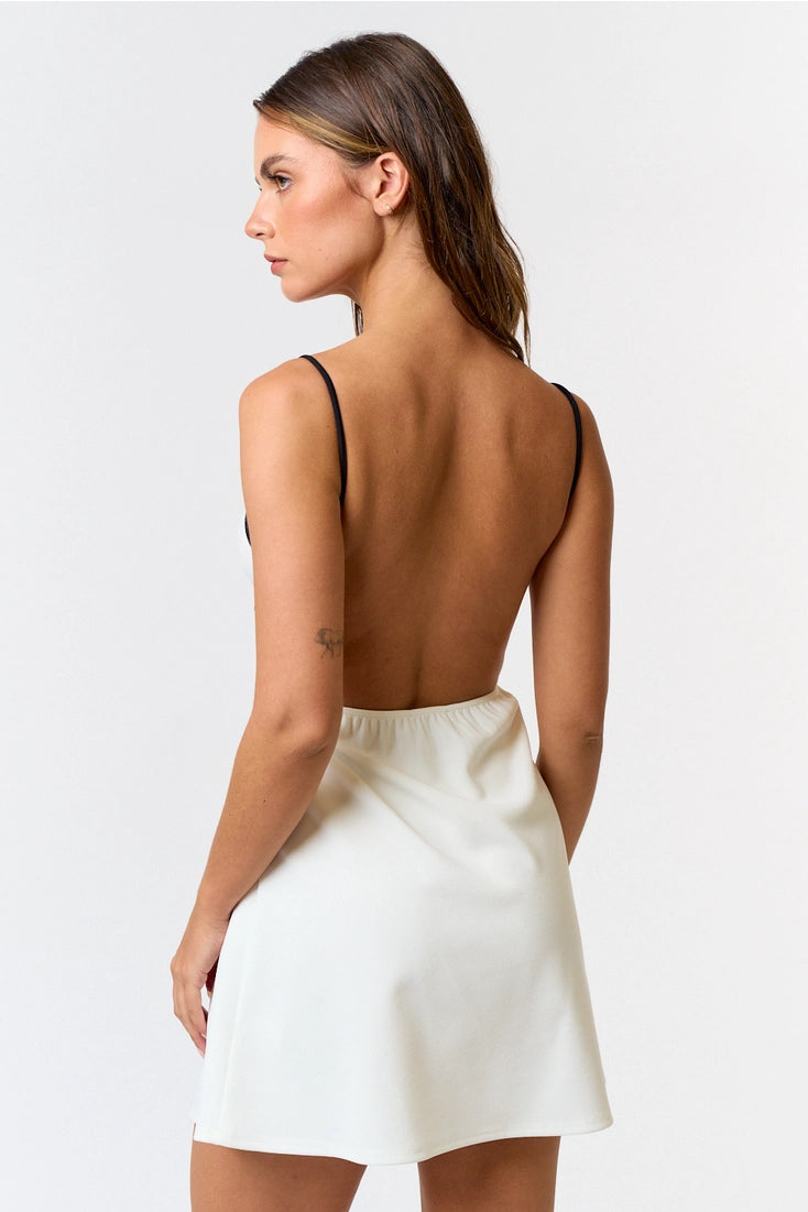 Loucia Open Back Mini Dress