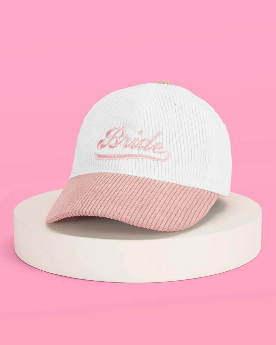 Pink Bride Baseball Hat
