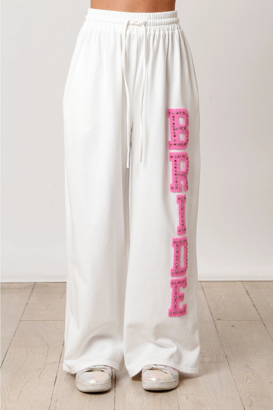 Bride Terry Cloth Sweatpants