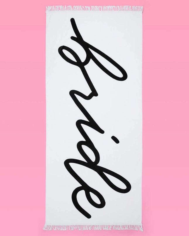 Bride Beach Towel