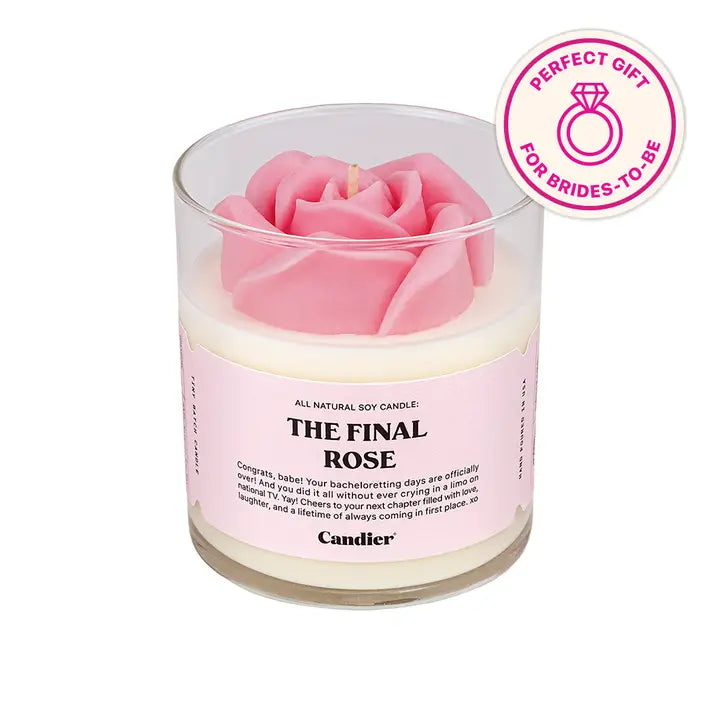 Candier The Final Rose Candle