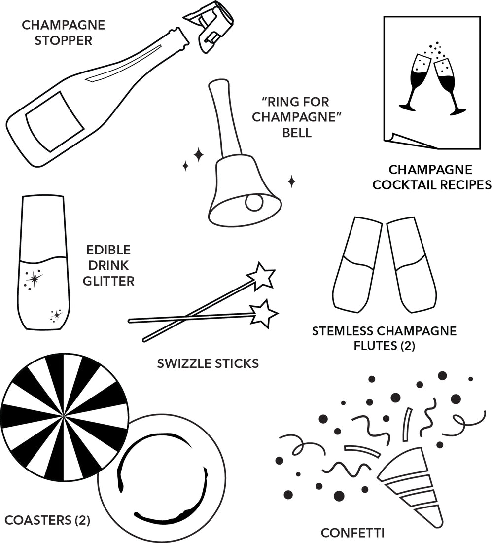 Pinch Provisions This Calls For Bubbly Champagne Kit
