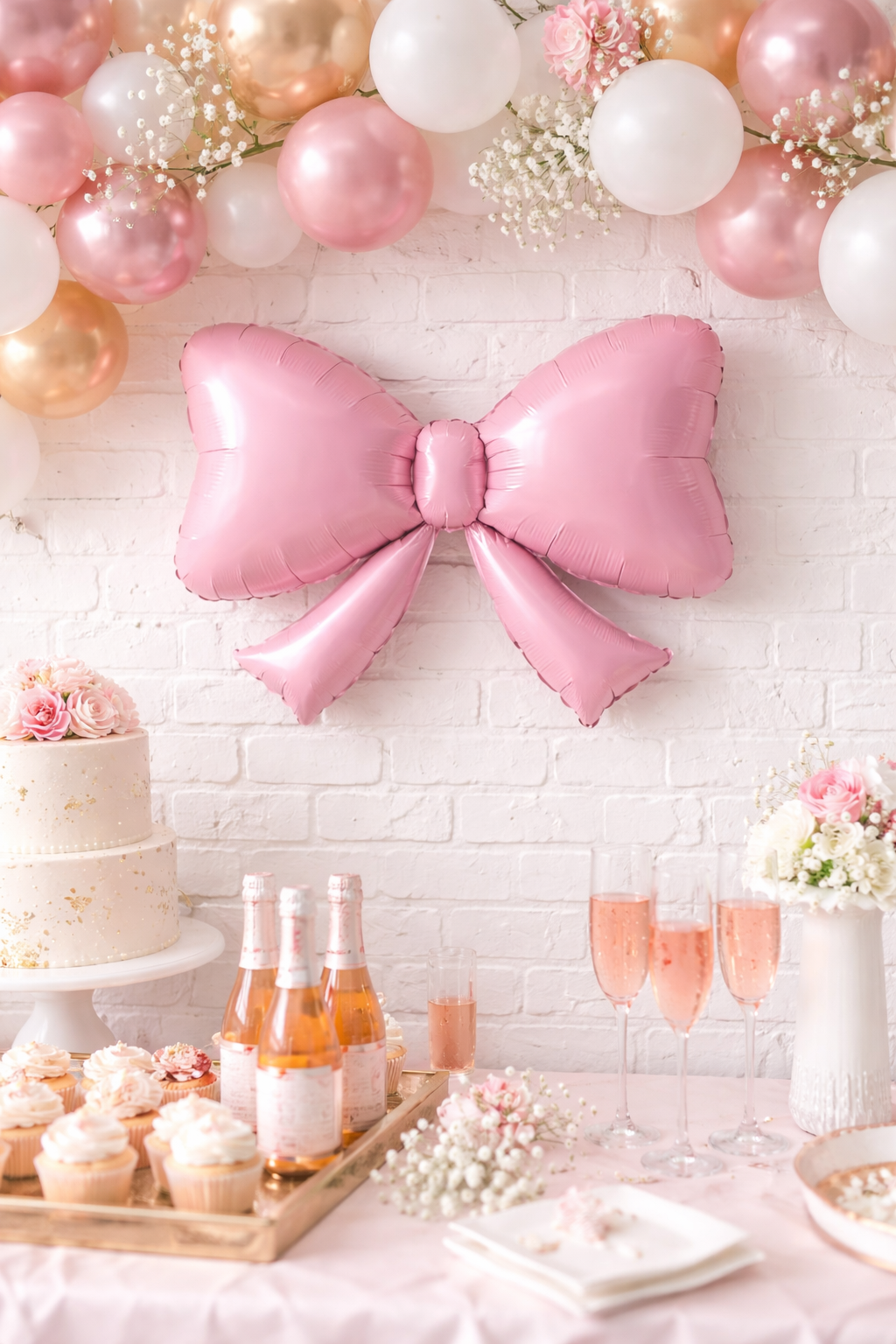 40 Inch Bow Balloon- Foil