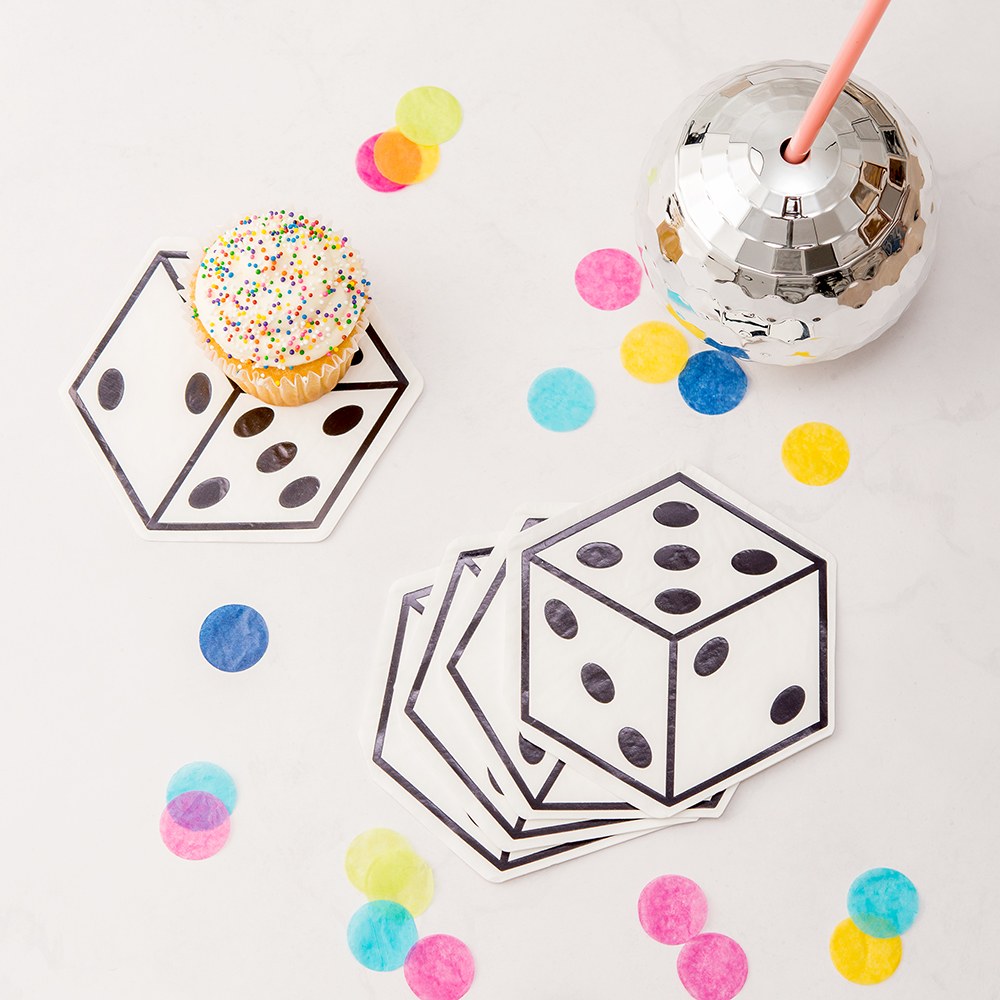 Dice napkins